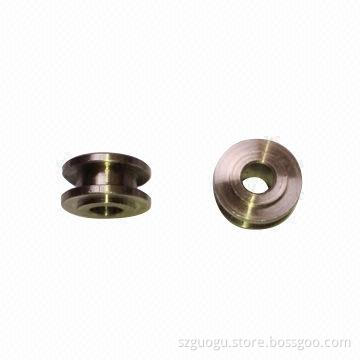 Precision lathe parts idler pulley with high temperature and wear resistance